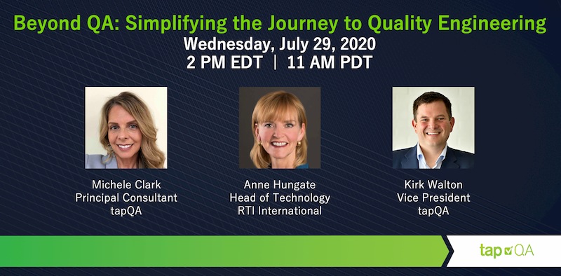 Beyond QA Simplifying the Journey to Quality Engineering Beyond QA Simplifying the Journey to Quality Engineering
