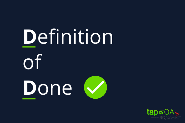 definition of done scrum