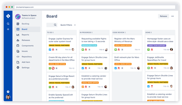 Kanban board