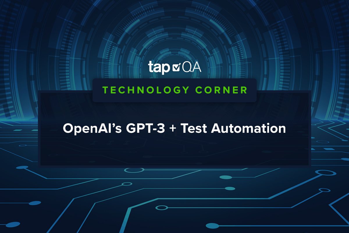 OpenAI GPT-3 Test Automation OpenAI GPT-3 Test Automation