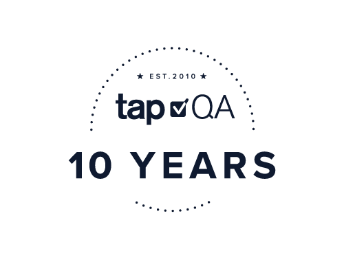 tapQA 10 Year Anniversary